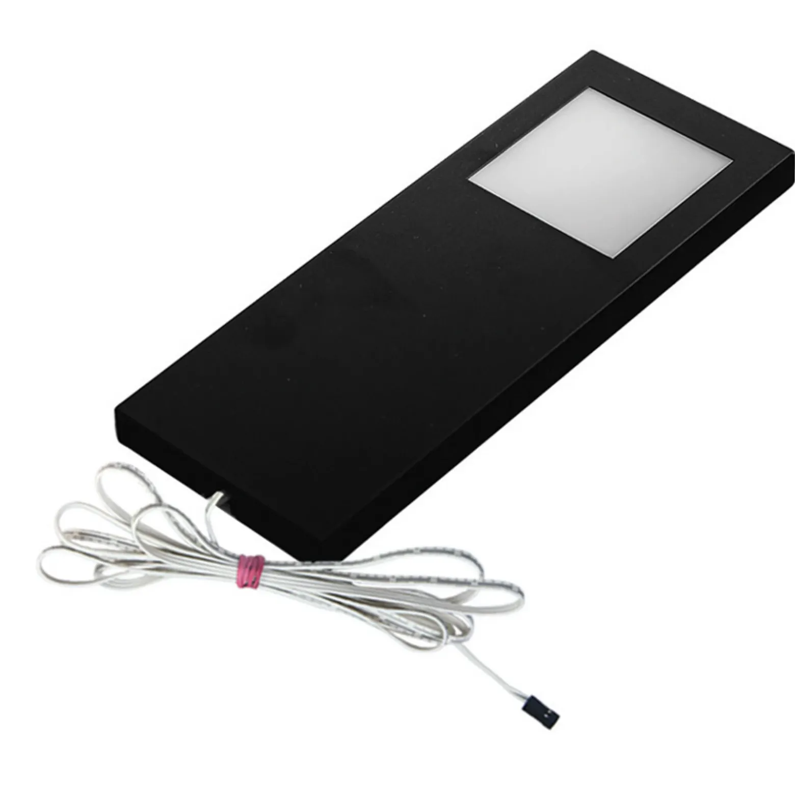 Lámpara bajo mueble LED Slim-Pad F 3.000K negro
