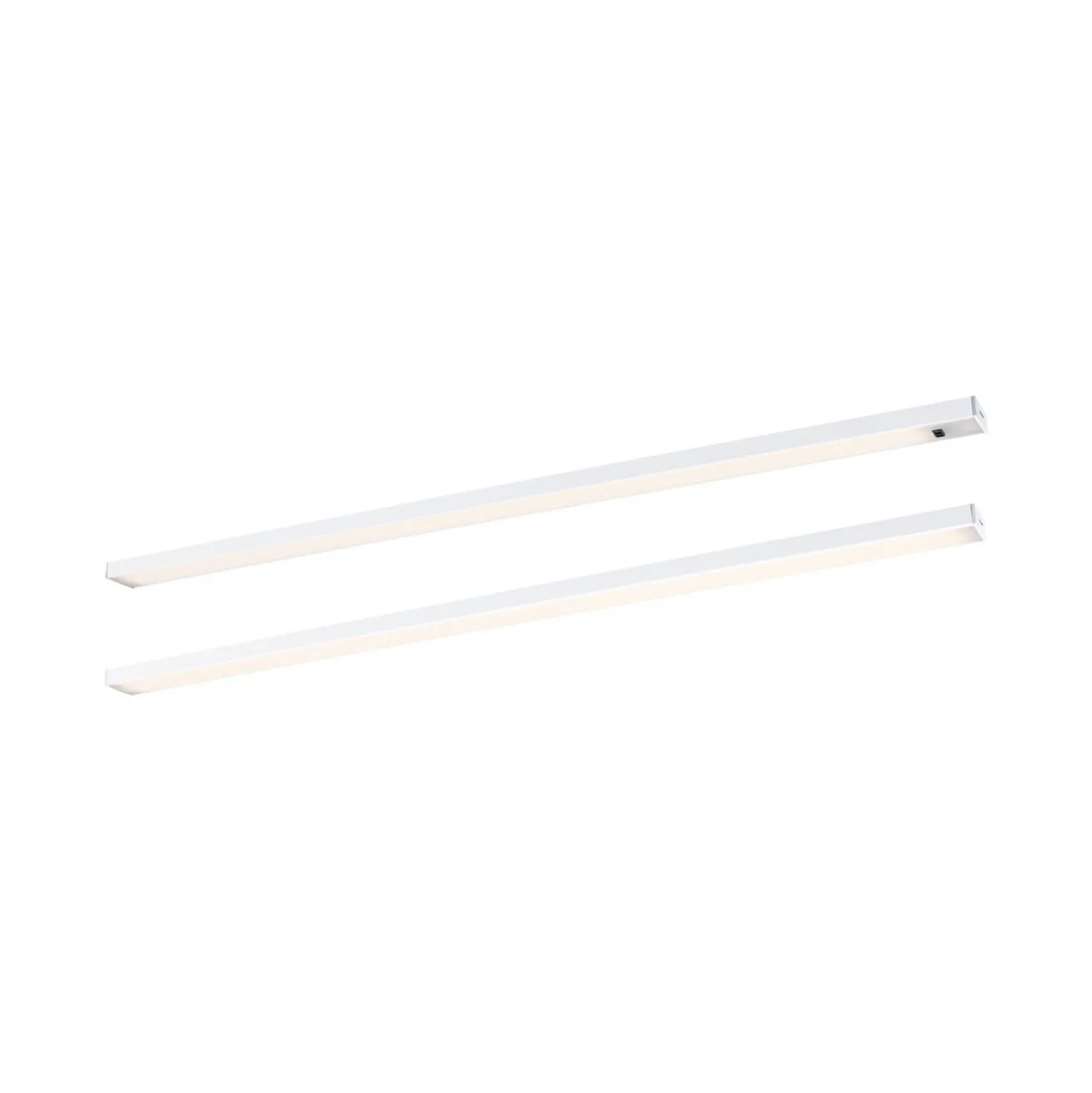 Lámpara bajo mueble Paulmann Inline, juego de inicio de 2 unidades, blanco, 55