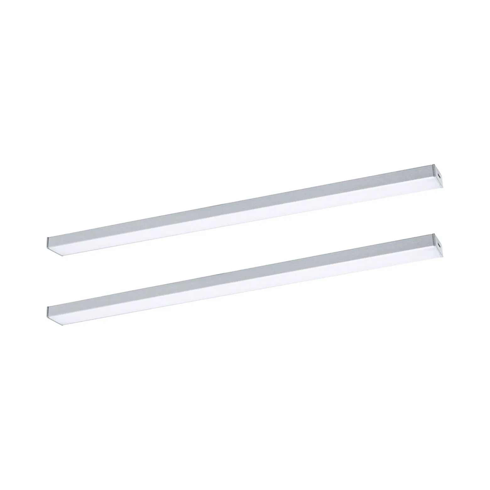 Lámpara bajo mueble Paulmann Inline, ampliación 2x, cromada, 35 cm, CCT