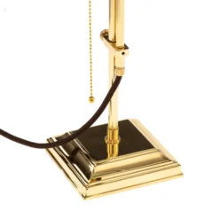 Lámpara banquera GITA de bronce pulido