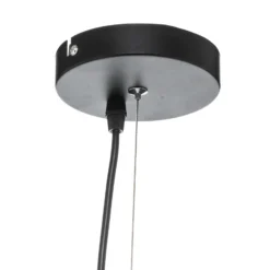 Lámpara colgante Agar con pantalla de madera