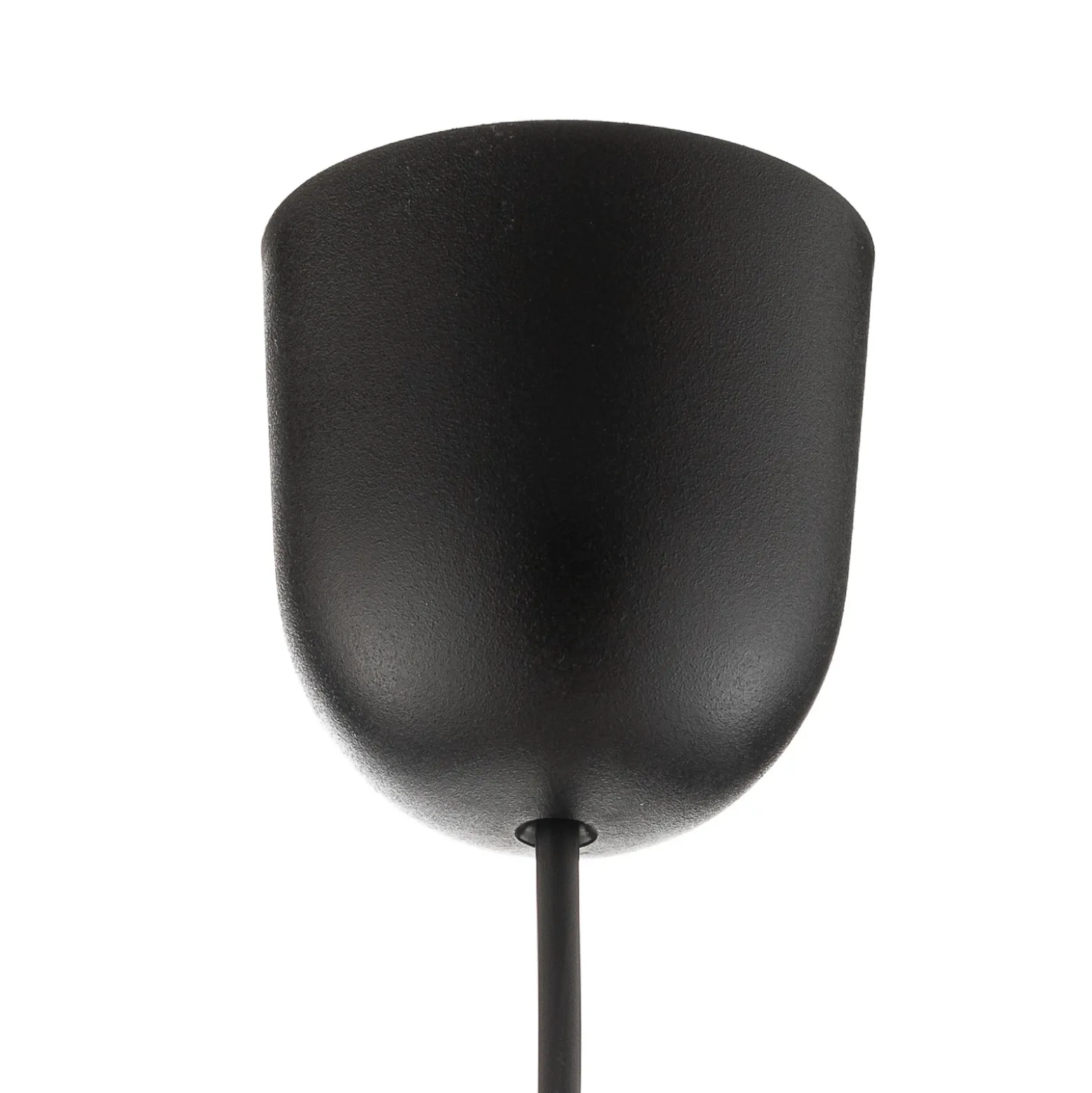 Lámpara colgante Agat negro, 1 luz