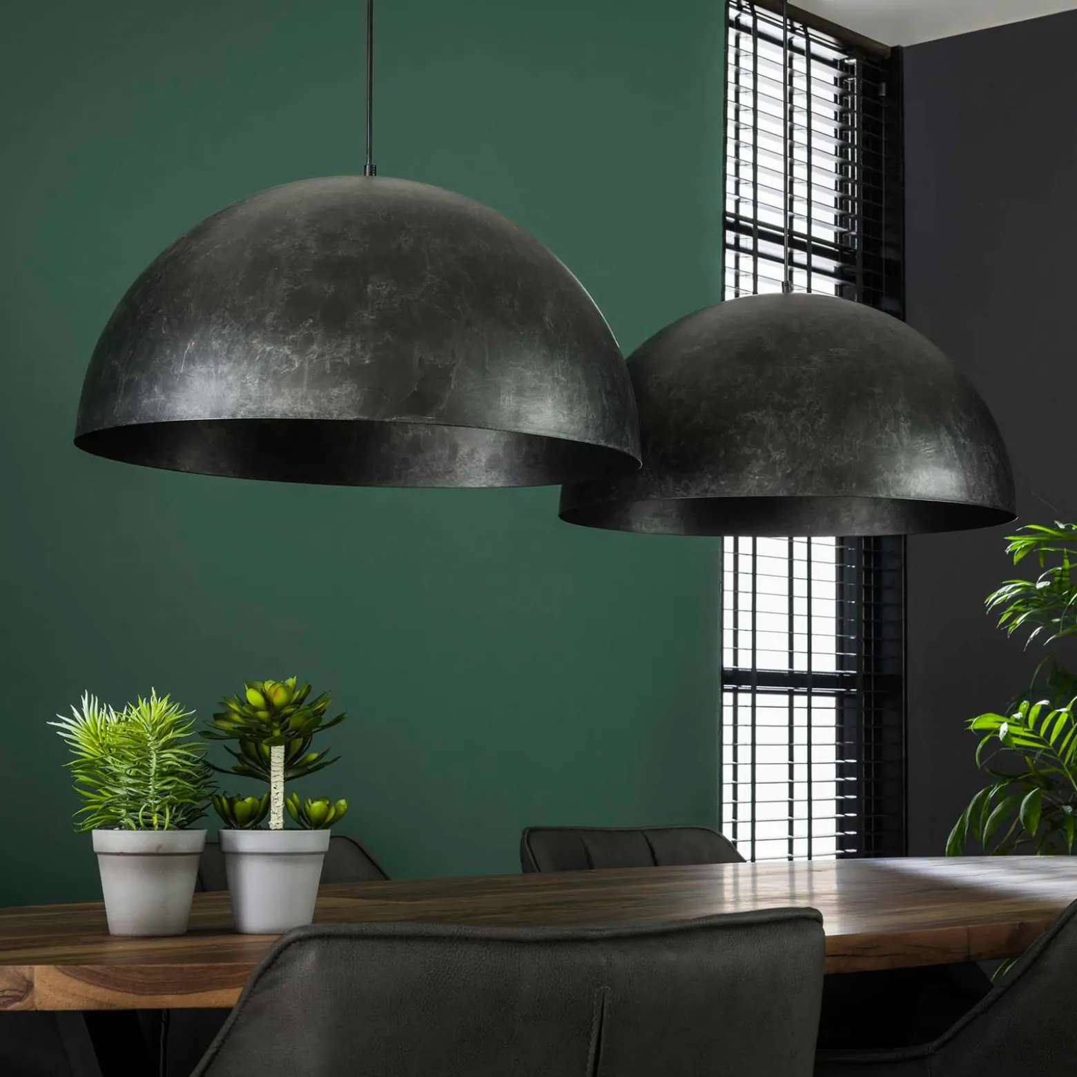 Lámpara colgante Akardien, 2 luces