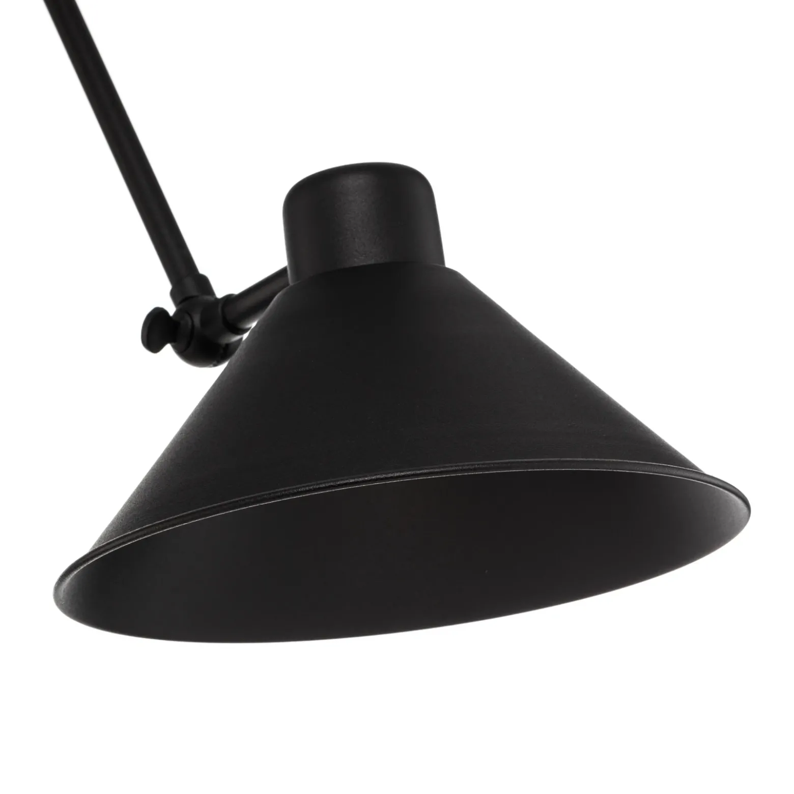 Lámpara colgante Alan, móvil, negro, 2 luces