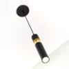 Lámpara colgante Alas, negro, metal, suspensión 135 cm, GU10