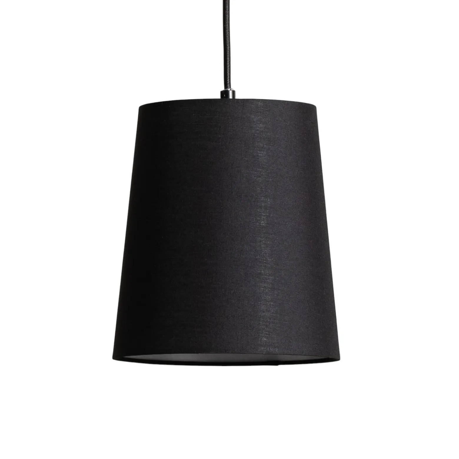 Lámpara colgante Amilia de Lindby, de tela, con 3 luces, roja/gris/negra