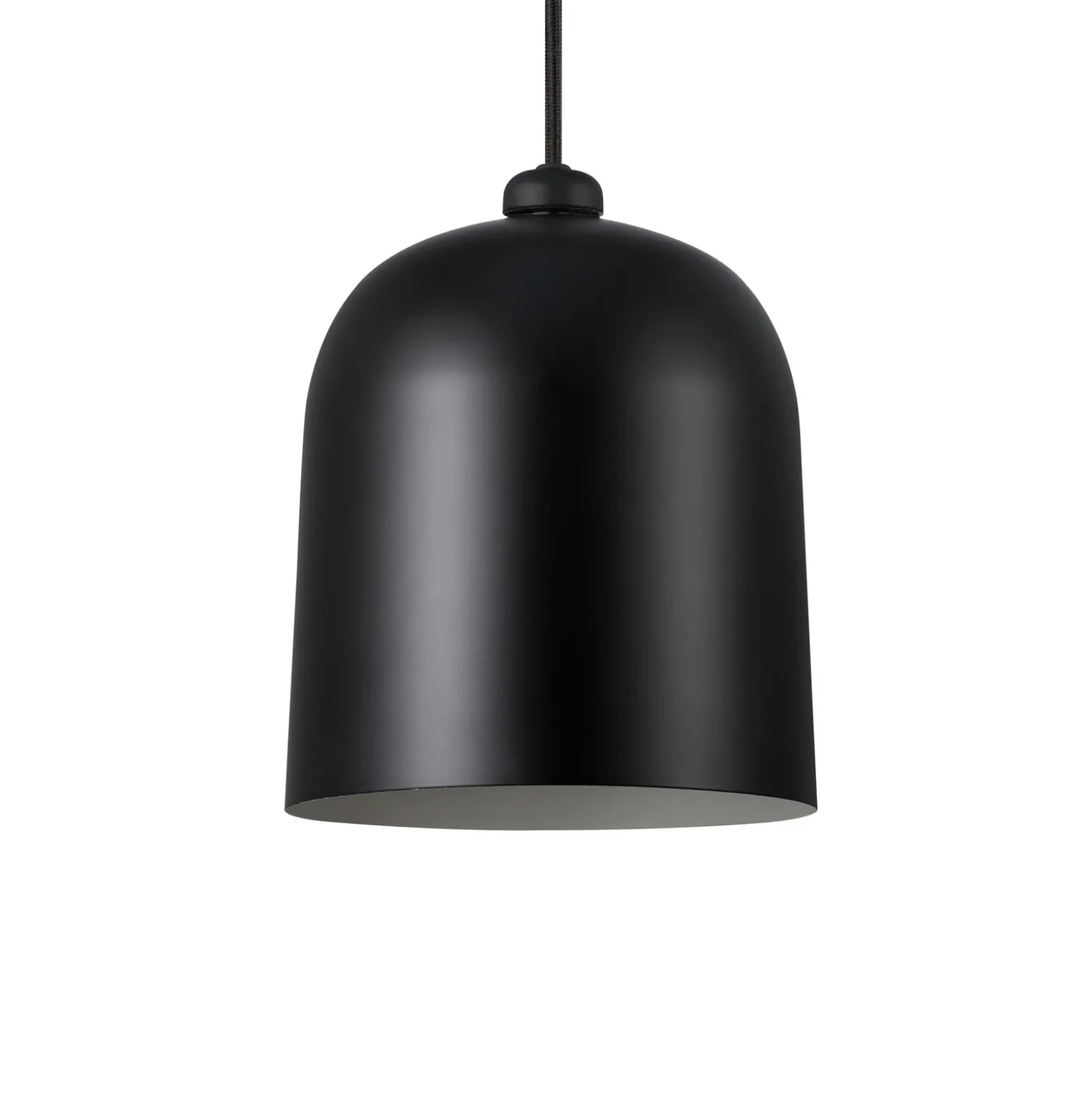 Lámpara colgante Angle E27, negro