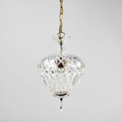 Lámpara colgante Arila, vidrio cristal, Ø 25 cm