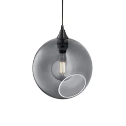 Lámpara colgante Ballroom XL, gris humo