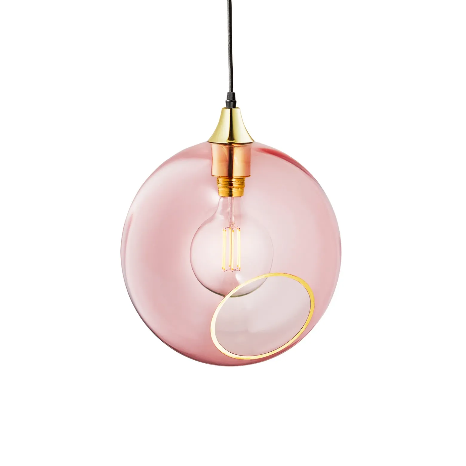Lámpara colgante Ballroom XL, rosa