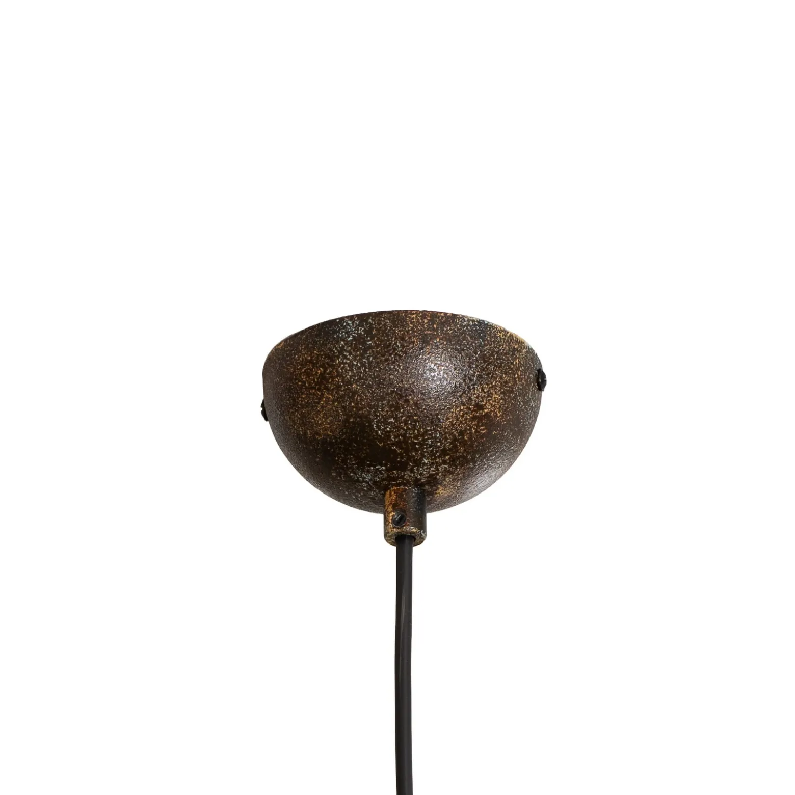 Lámpara colgante Berceste, Ø 60 cm, latón envejecido, metal
