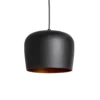 Lámpara colgante Berceste N-1410 negro metal 3 luces lineal