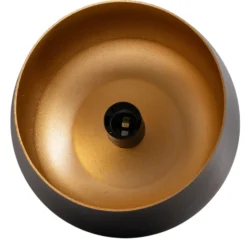 Lámpara colgante Berceste N-1410 negro metal 3 luces lineal