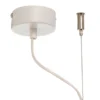 Lámpara colgante Beryl, 3 luces, blanco