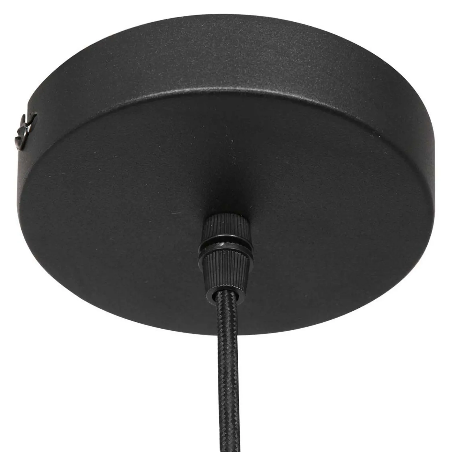 Lámpara colgante Bollique, latón, Ø 20 cm, cristal, 1 luz, globo