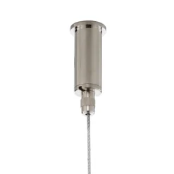 Lámpara colgante Bot, blanca, 4 luces