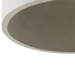 Lámpara colgante Broni de hormigón, Ø 20 cm