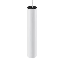 Lámpara colgante CAN, blanca, altura 35 cm, Ø 6 cm, metal, GU10