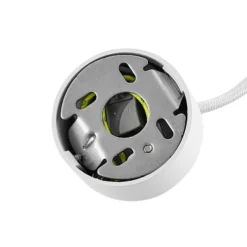 Lámpara colgante CAN, blanca, altura 15 cm, Ø 6 cm, metal, GU10