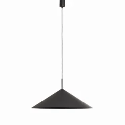 Lámpara colgante Capital, negra, 1 luz, Ø 60 cm, GX53