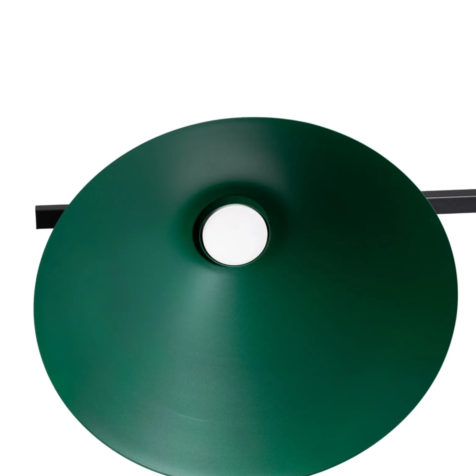 Lámpara colgante Capital, verde, 2 luces, Ø 46 cm, GX53