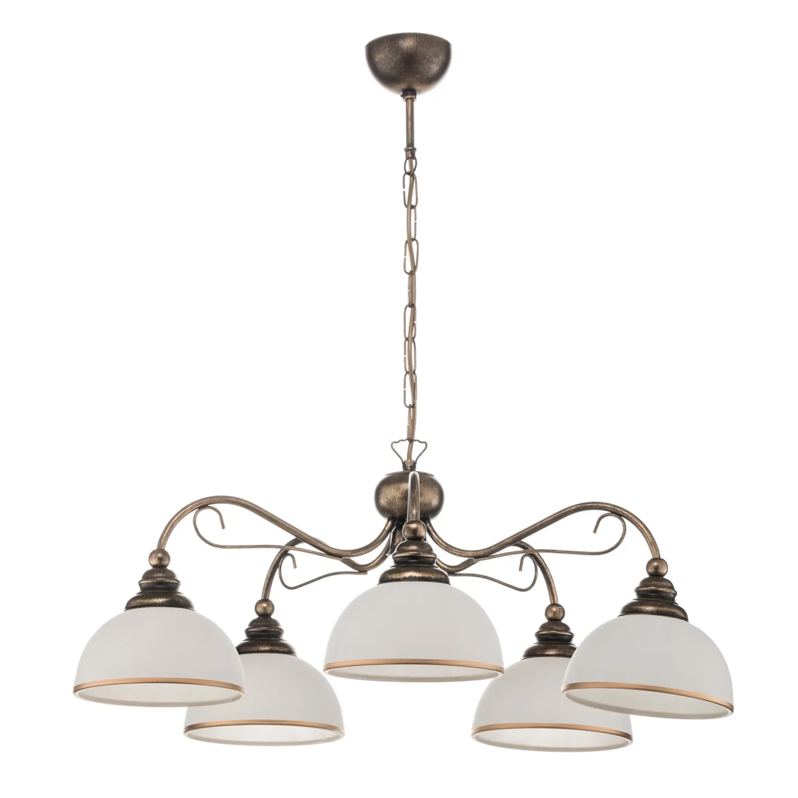 Lámpara colgante Casale, 5 luces