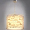Lámpara colgante CLOUDS de Dalber para habitaciones infantiles, rosa