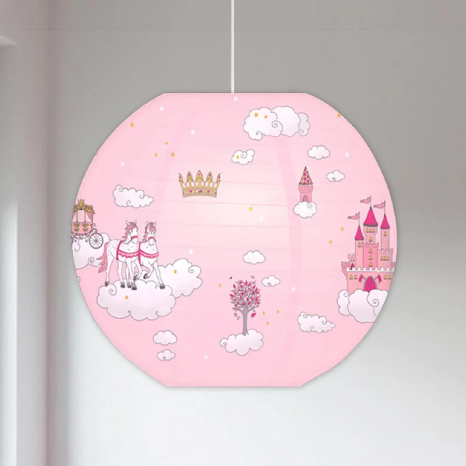 Lámpara colgante 4117004 con diseño de princesa