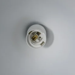 Lámpara colgante Cono, blanca, Ø 27 cm, acero, 1 luz