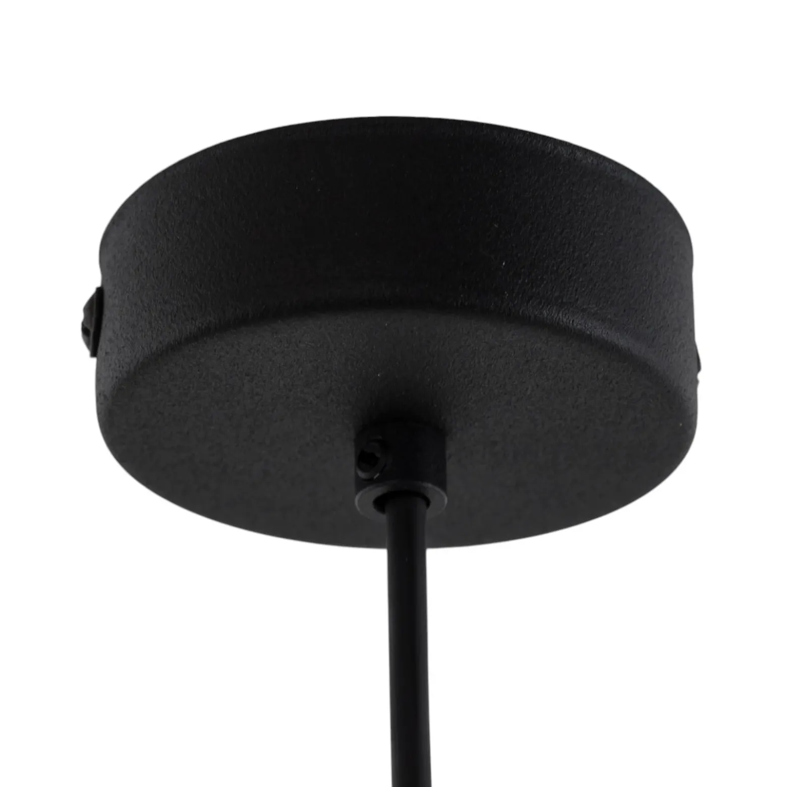 Lámpara colgante Cono, de 1 luz, Ø 27 cm, negra