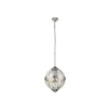 Lámpara colgante Coronet, cromo