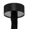 Lámpara colgante Cristal, transparente/negro, Ø 71 cm