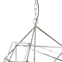 Lámpara colgante Cube con pantalla de jaula