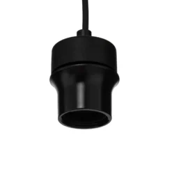 Lámpara colgante Cubus, Ø 50 cm, 3 luces, gris ahumado, cristal