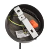 Lámpara colgante Cumera con pantalla de jaula, Ø 30 cm