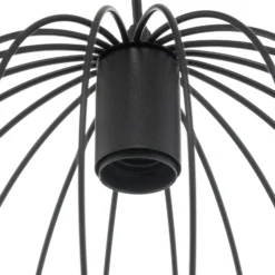 Lámpara colgante Cumera con pantalla de jaula, Ø 30 cm