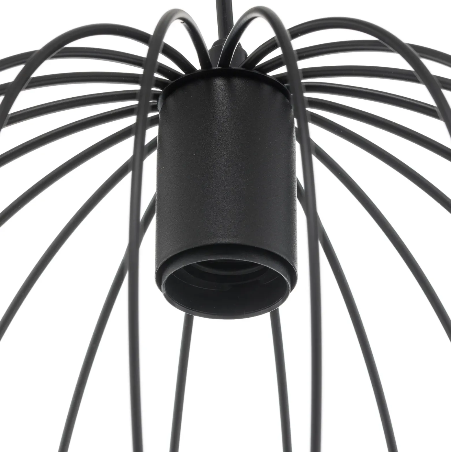 Lámpara colgante Cumera con pantalla de jaula, Ø 30 cm