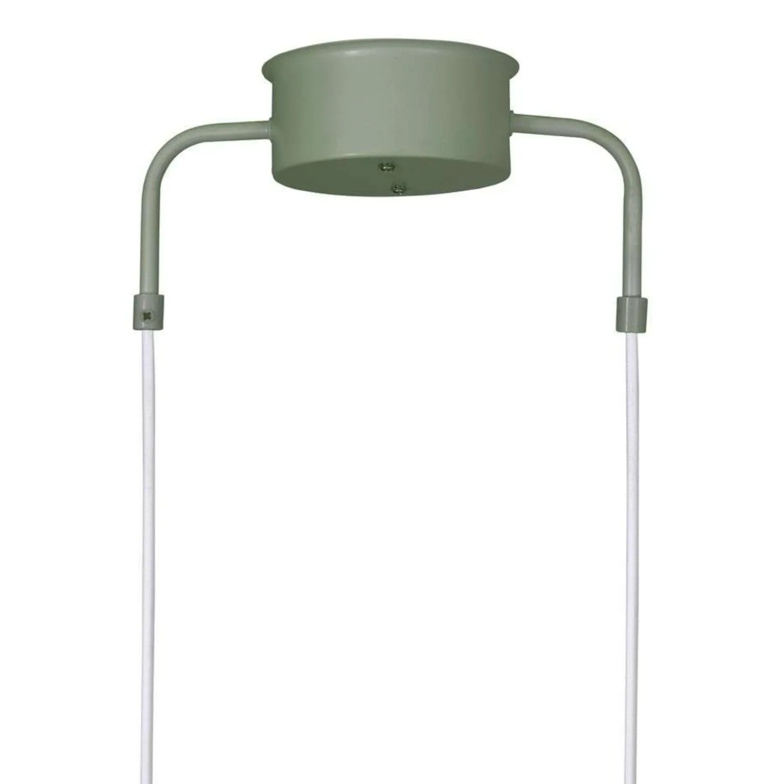 Lámpara colgante CURVE 3 de Globen Lighting, verde, 3 luces, 95 cm