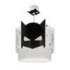 Lámpara colgante Dalber DARK HERO, blanco/negro, Ø 26 cm, E27
