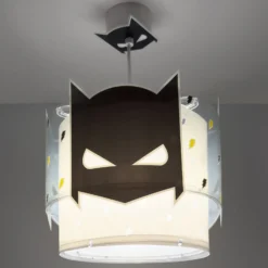 Lámpara colgante Dalber DARK HERO, blanco/negro, Ø 26 cm, E27