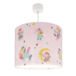 Lámpara colgante Dalber FAIRY DREAMS, multicolor, Ø 33 cm, E27