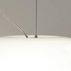 Lámpara colgante de diseño AIH 28 cm blanco brill.