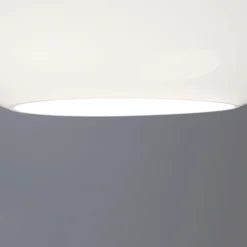 Lámpara colgante de diseño AIH 28 cm blanco brill.