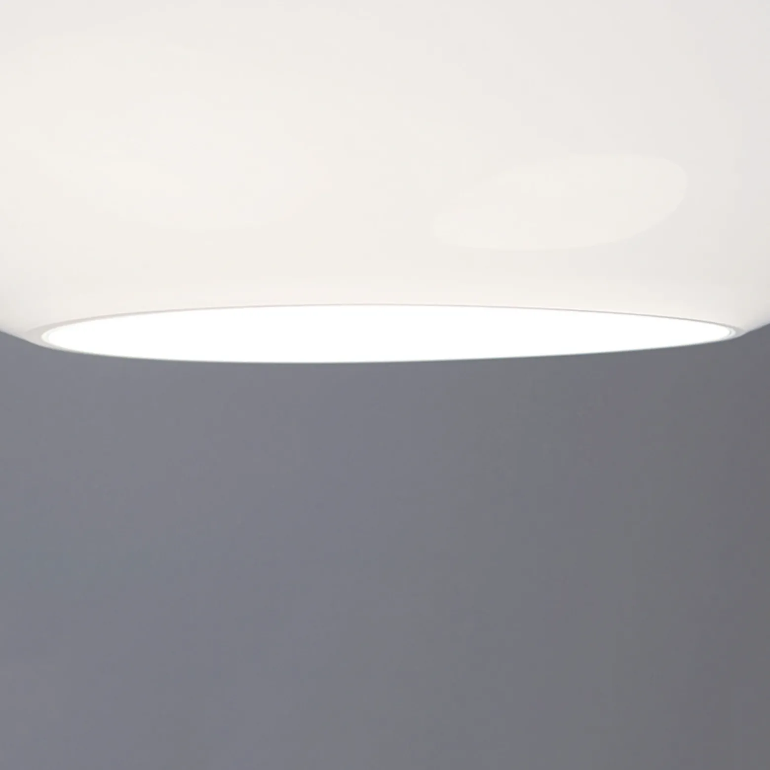 Lámpara colgante de diseño AIH 28 cm blanco brill.