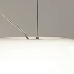 Lámpara colgante de diseño AIH 28 cm blanco mate