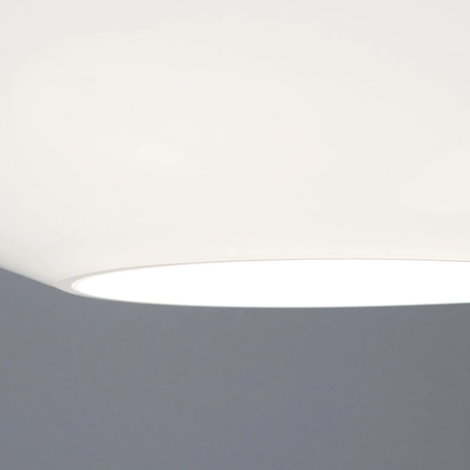 Lámpara colgante de diseño AIH 28 cm blanco mate