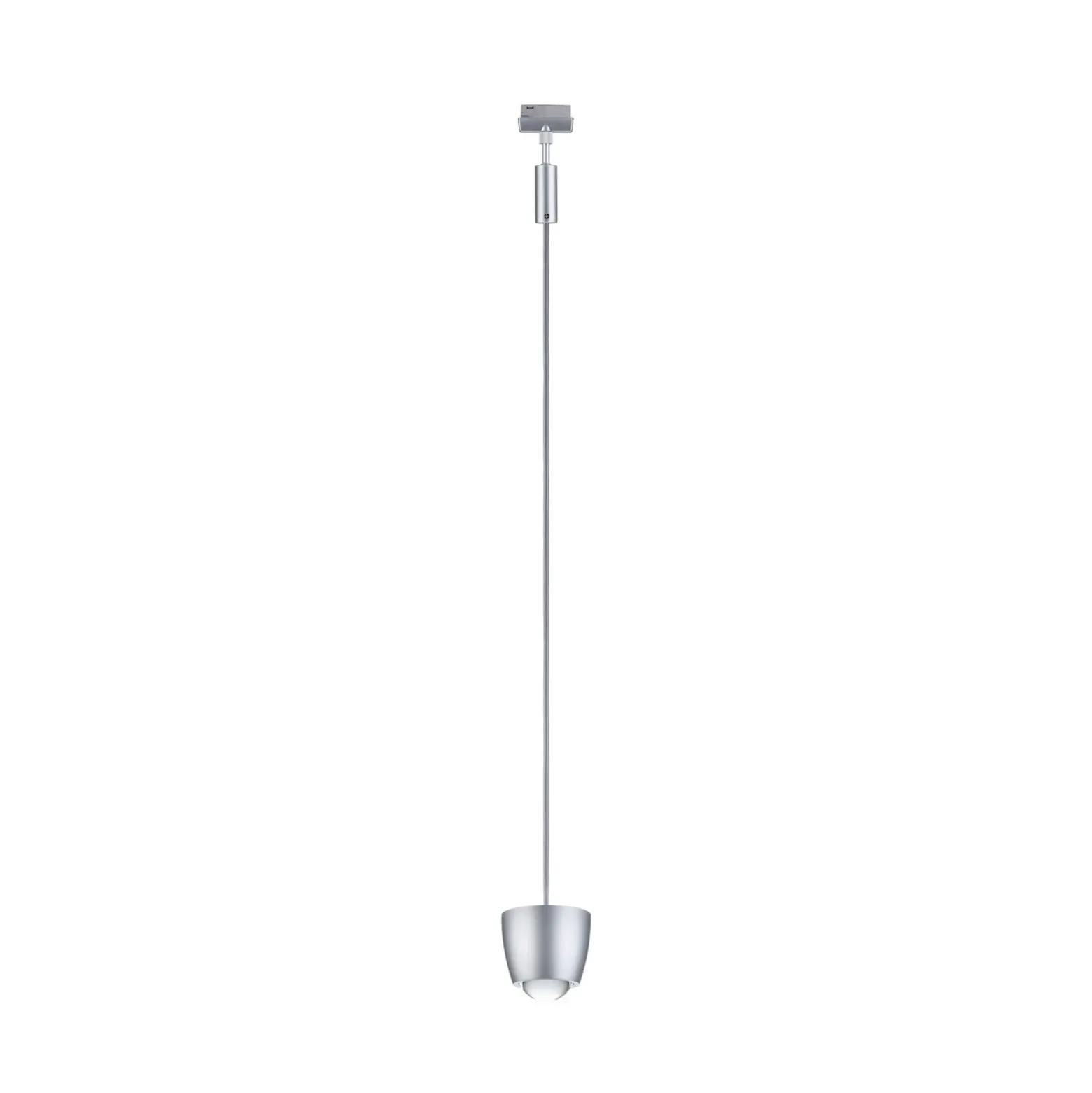 Lámpara colgante de riel LED Paulmann URail Smart Tyros, cromada, CCT RGB