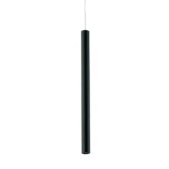 Lámpara colgante de riel LED 3,5W 3.000K negro