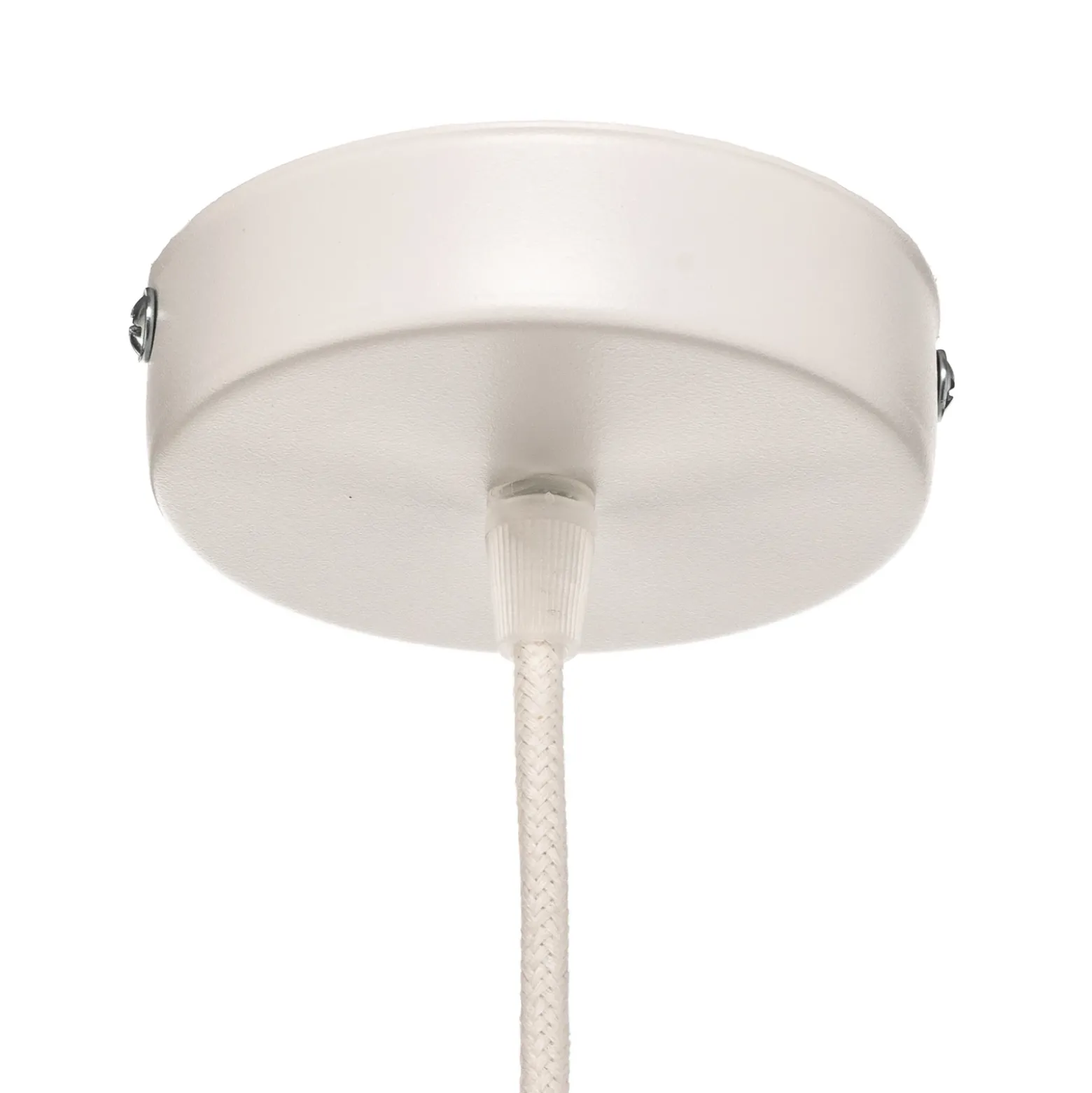 Lámpara colgante de yute cilindro marrón natural Ø40cm 1 luz.