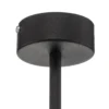 Lámpara colgante Dione, 2 luces, negro